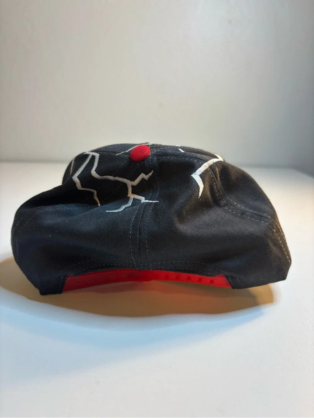 Indiana Hoosiers Black & Red Snapback Cap